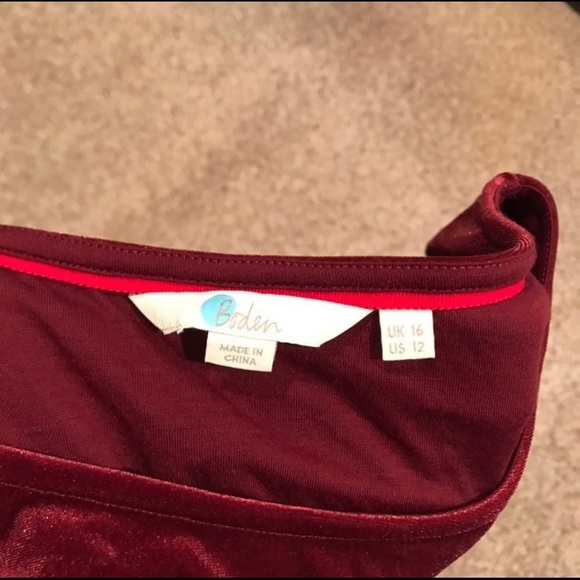 Boden Velvet top - Picture 2 of 3